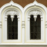 Window Detail on Alexander Nevsky Cathedral, Tallinn, Estonia Photographic Print by Nancy & Steve Ross