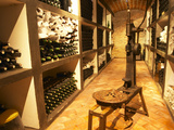 Bottle Aging Cellar, Bodega Pisano Winery, Progreso, Uruguay Photographic Print by Per Karlsson