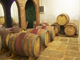 Barrel Aging Cellar, Vinedos Y Bodega Filgueira Winery, Cuchilla Verde Impressão fotográfica por Per Karlsson Barrel Aging Cellar, Vinedos Y Bodega Filgueira Winery, Cuchilla Verde Impressão fotográfica por Per Karlsson