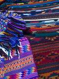 Rugs for Sale in Market, San Miguel De Allende, Mexico Fotografie-Druck von Nancy Rotenberg