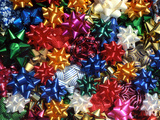 Montage of Multicolored Bows Photographic Print by Steve Terrill
