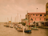Waterfront Canal, Belize City, Belize Photographic Print by Stuart Westmoreland
