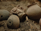 Maya Remains, San Bartolo, Guatemala Photographie par Kenneth Garrett