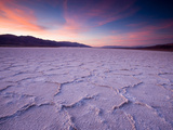 Pressure Ridges in the Salt Pan Near Badwater, Death Valley National Park, California, USA Photographic Print by Darrell Gulin