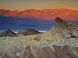 First Light on Zabriskie Point, Death Valley National Park, California, USA Photographic Print by Darrell Gulin