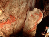 Cave Paintings, Rock Art, Olmec, Juxtlahuaca, Guerrero, Mexico Photographie par Kenneth Garrett