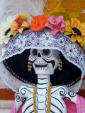 Skeleton on Day of the Dead Festival, San Miguel De Allende, Mexico Fotografie-Druck von Nancy Rotenberg