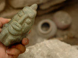 Maya Remains, San Bartolo, Guatemala Photographie par Kenneth Garrett