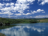 Wind Energy Development, Montana, USA Photographie par Diane Johnson