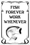 Fish Forever Plakietka emaliowana