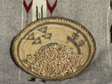 Dried Beans in a Native American Basket Photographic Print