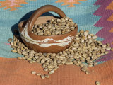 Dried Beans in a Pueblo Indian Pot Photographic Print