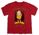 Youth: Garfield - I Didn't Do It! T-shirts
