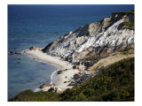 Blue Coast Line I Poster by Nicole Katano