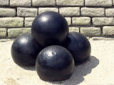 Cannonballs at Fort Moultrie on Sullivan's Island, Charleston Harbor, South Carolina Photographic Print