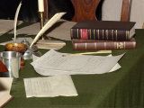 General Washington's Desk at His Winter Camp Headquarters in Valley Forge, Pennsylvania Photographic Print