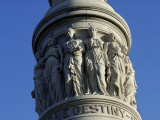 Detail of Victory Monument at Yorktown Battlefield, Virginia Photographic Print
