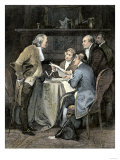 Committee Writing the Declaration of Independence, c.1776 Giclee Print