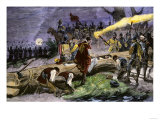 Burial of Hernando Desoto in the Mississippi River, c.1542 Giclee Print