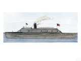 Confederate Ironclad Merrimac, c.1862 Giclee Print