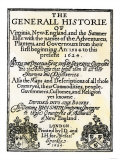 Title Page of John Smith's General Historie of Virginia, c.1624 Giclee Print