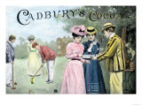 Advertisement for Cadbury's Cocoa, Showing a Croquet Game, c.1899 Lámina giclée
