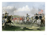 Surrender of the British Army under Lord Cornwallis at Yorktown, c.1781 Giclee Print