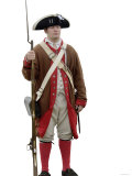 American Soldier at a Reenactment on the Yorktown Battlefield, Virginia Photographic Print