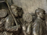 Black Soldiers of the 54th Massachusetts Regiment, Memorial in Boston, Massachusetts Photographic Print