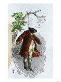 Effigy of a Stamp Act Official Hung by Protesting Colonials, c.1765 Giclee Print