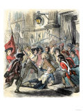 Death of Delaunay, c.1789 Giclee Print