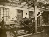 Book and Magazine Printing Press at Harper and Bros., New York City Photographie