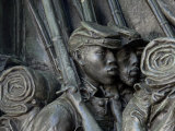 Black Soldiers of the 54th Massachusetts Regiment, Memorial in Boston, Massachusetts Photographic Print Black Soldiers of the 54th Massachusetts Regiment, Memorial in Boston, Massachusetts Photographic Print