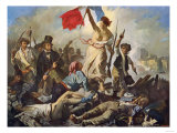 Liberty Leading the People reproduction procédé giclée
