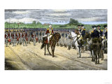 British Surrender at Yorktown, 1781, Effectively Ending the American Revolution Giclee Print