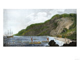 Captain James Cook, Where He Was Killed by Natives in 1779 Giclee Print