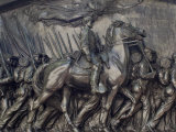 Robert Gould Shaw in Command of Black Troops of the 54th Massachusetts Regiment Photographic Print