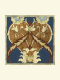 Vintage Woodblock I Posters by Chariklia Zarris