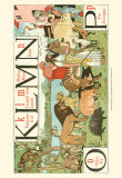 Noah's Alphabet IV Posters by Walter Crane