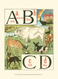 Noah's Alphabet I Poster par Walter Crane