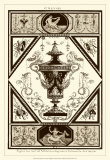 Sepia Pergolesi Urn I Art by Michel Pergolesi