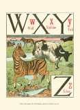 Noah's Alphabet VII Posters by Walter Crane