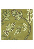 Medium Pistachio Paisley I Prints by Chariklia Zarris