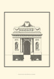 Parisian Facade IV Poster by Jean Deneufforge