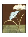 Lotus Arabesque in Blue III Prints by Erica J. Vess