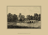 Idyllic Bridge II Prints by I.g. Wood