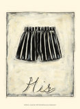 His: French Silk Poster von Chariklia Zarris