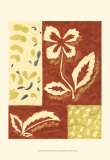 Festive Floral II Kunstdruck von Virginia A. Roper
