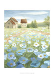 Blue Meadow Prints by Megan Meagher