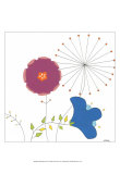 Playful Blooms IV Prints by Erica J. Vess